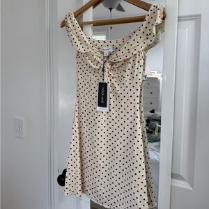 NWT TIGER MIST DENALI POLKA DOT DRESS SIZE SMALL